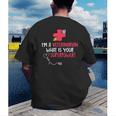 I'm A Veterinarian Vet Student Graduation Men's Back Print T-Shirt