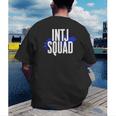 INTJ Personality Shy Introvert Overthinking Introverted Men's Back Print T-Shirt
