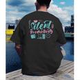 Introvert Office Staff Secretary Administrative Assistant Men's Back Print T-Shirt Introvert Office Staff Secretary Administrative Assistant Men's Back Print T-Shirt