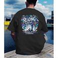 Introvert Reader Bibliofile Bookworm Loves Books Men's Back Print T-Shirt