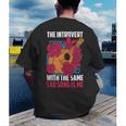 Introvert Singers Singing Sad Song Classical Music Lovers Men's Back Print T-Shirt Introvert Singers Singing Sad Song Classical Music Lovers Men's Back Print T-Shirt