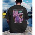 Kids DabbingRex Graduation Kindergarten Class Of 2019 Men's Back Print T-Shirt