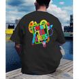 Kids Teens Graduation I Heart My Teachers I Love My Teachers Men's Back Print T-Shirt