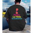 Last Day Of School Spanish Teacher Graduation T-Shirt For Men Women Kids Men's Back Print T-Shirt