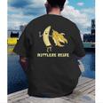 Medium Mature Banana Banana Real School Graduation Celebrations Men's Back Print T-Shirt