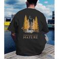 Nature Scene Tees For Introverts Quiet Escape Solitude Men's Back Print T-Shirt Nature Scene Tees For Introverts Quiet Escape Solitude Men's Back Print T-Shirt