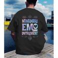 Nonbinary Emo Introvert Pride Trendy Mystic Teen Goth Style Men's Back Print T-Shirt Nonbinary Emo Introvert Pride Trendy Mystic Teen Goth Style Men's Back Print T-Shirt