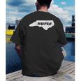 North Carolina Nursing Nurse Graduation Men's Back Print T-Shirt