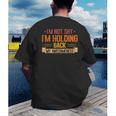 Im Not Shy Im Holding Back My Awesomeness Introvert Men's Back Print T-Shirt Im Not Shy Im Holding Back My Awesomeness Introvert Men's Back Print T-Shirt