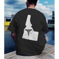 ON NurseShirt Nurse Graduation Idaho Men's Back Print T-Shirt