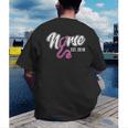 Nursing Graduation Nurse Est 2018 T-Shirt Men's Back Print T-Shirt