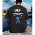 Police Academy Graduate Shirt Police Academy Graduation Gift Men's Back Print T-Shirt