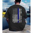 Police Graduation Est 2025 Back Print Police Academy Vintage Men's Back Print T-Shirt