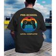 Pre-School Level Complete Graduation Video Gamer PreschoolMen's Back Print T-Shirt