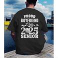 Proud Boyfriend Class Of 2025 Graduation Senior 2025 Golf Men's Back Print T-Shirt