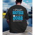 Proud Brother Of a 2022 Graduate Class Of 2022 Graduation Men's Back Print T-Shirt