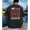 Proud Cousin Of A 2025 Graduate For Graduation Men's Back Print T-Shirt