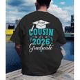Proud Cousin Of a Class Of 2026 Graduate For Graduation Men's Back Print T-Shirt