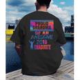 Proud Grandma Of A 2019 Graduate Senior Class Graduation Men's Back Print T-Shirt