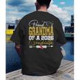 Proud Grandma Of Senior 2026 Graduate Family Graduation 2026 Men's Back Print T-Shirt