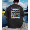 Proud MOM Of a 2025 PRE-K Graduate -Graduation Men's Back Print T-Shirt