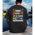 Proud MOMMY Of a 2025 PRE-K Graduate -Graduation Men's Back Print T-Shirt