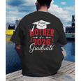 Proud Mother Of a Class Of 2026 Graduate For Graduation Men's Back Print T-Shirt