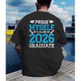 Proud Myself Of A Class Of 2026 Graduate Senior Graduation Men's Back Print T-Shirt