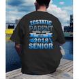 Proud Parent Of a 2018 Senior Graduation Men's Back Print T-Shirt