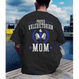 Proud Valedictorian Mom Graduation Grad Mom Class Of 2025 Men's Back Print T-Shirt