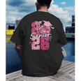 Retro Senior 2026 Coquette Bow Graduation Class Of 2026 Men's Back Print T-Shirt