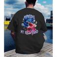 My Rod Is My Best Friend Introvert Fishing Antisocial Men's Back Print T-Shirt