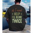 Sarcastic Independent Shopper Introvert Shopping Humor Men's Back Print T-Shirt Sarcastic Independent Shopper Introvert Shopping Humor Men's Back Print T-Shirt