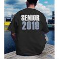 Senior 2019 Shirt Graduation Class Back To School Tee Men's Back Print T-Shirt