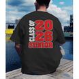 Senior 2026 Class Of 2026 Graduation Men's Back Print T-Shirt