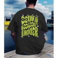 Senior Assassin Winner School Graduation Water Game Men's Back Print T-Shirt