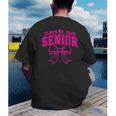 Senior Class Of 2026 Coquette Pink Bow Graduation 2026 Men's Back Print T-Shirt