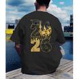 Senior Class Of 2026 Senior Girl Graduation Cap Coquette Bow Men's Back Print T-Shirt