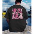 In My Senior Era Class Of 2026 Retro Senior 2026 Graduation Men's Back Print T-Shirt