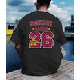Senior Mom 2026 Proud Senior Mom Class Of 26 For Graduation Men's Back Print T-Shirt