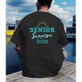 Senior Sunrise Class Of 2026 Vintage Graduation High School Men's Back Print T-Shirt