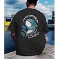 Shark Don’t Like People Antisocial Introvert Men's Back Print T-Shirt Shark Don’t Like People Antisocial Introvert Men's Back Print T-Shirt