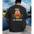 Shhh I'm Reading World Book Day Costume 2026 Kids Men's Back Print T-Shirt Shhh I'm Reading World Book Day Costume 2026 Kids Men's Back Print T-Shirt