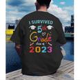 I Survived 5th Grade Graduation Class 2023 Elementary Men's Back Print T-Shirt