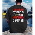 I Survived My Mom's Nursing Degree Graduation Day 2026 Men's Back Print T-Shirt