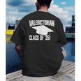 Valedictorian Class Of '26 Graduation 2026 Valedictorian Men's Back Print T-Shirt