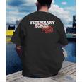 Veterinary School Graduation Class Of 2018 Men's Back Print T-Shirt