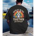 We'Re All In This Together Like Hostages Introvert Men's Back Print T-Shirt