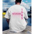 Class Of 1985 Reunion 85 Graduation Reunion 1985 Men's Back Print T-Shirt