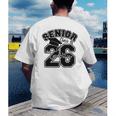 Class Of 2026 Senior 2026 Graduation Men's Back Print T-Shirt